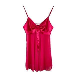 Vintage Victoria’s Secret Red Rose Babydoll Size Medium